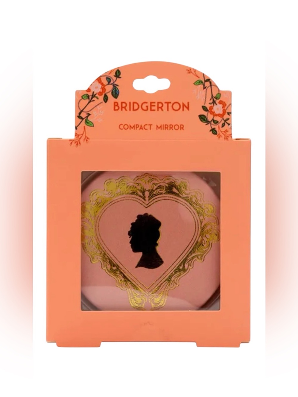 Netflix Bridgerton New Pink and Gold Compact Mirror